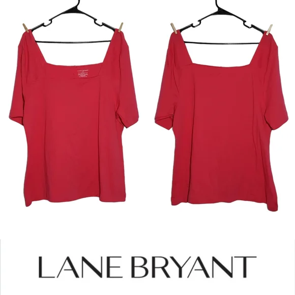 Lane Bryant | square neck top 18/20 plus size - Picture 1 of 9
